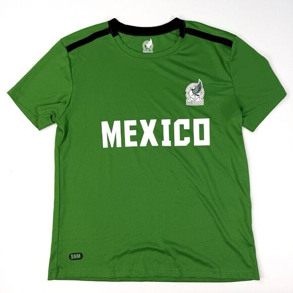Mexico Soccer Jersey Football Camiseta Mens Size L Green - Picture 1 of 8